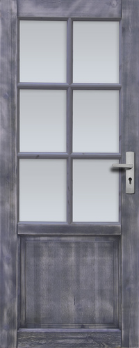 stylizowane "na stare" drzwi do wysmakowanych wnętrz